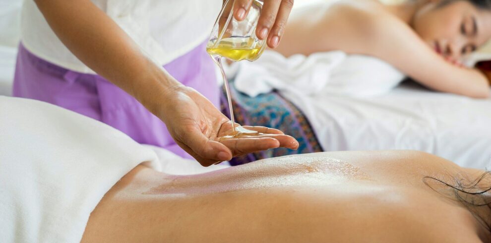 woman lying with prone position